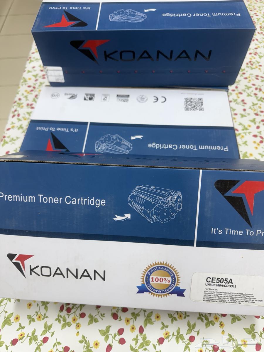 4 أحبار طابعة كانون جديده مااتفتحت للبيع64522795278466110