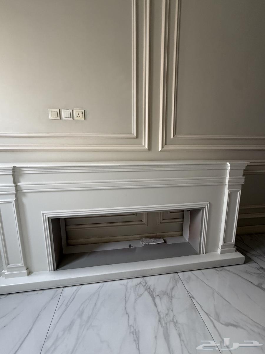 For sale wood stove, white color, clean use64523006207362112