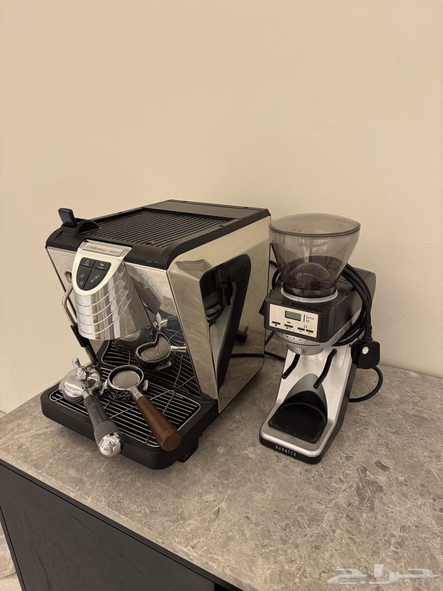 مكينة قهوة نوفا سيمونلي اوسكار 2 وطاحونة باراتزا سيتي 3064520670925187110