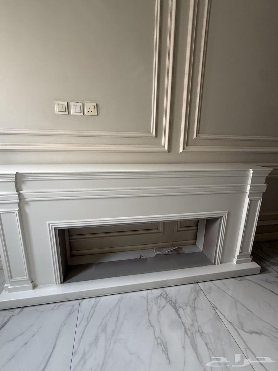 For sale wood stove, white color, clean use64523006207362111