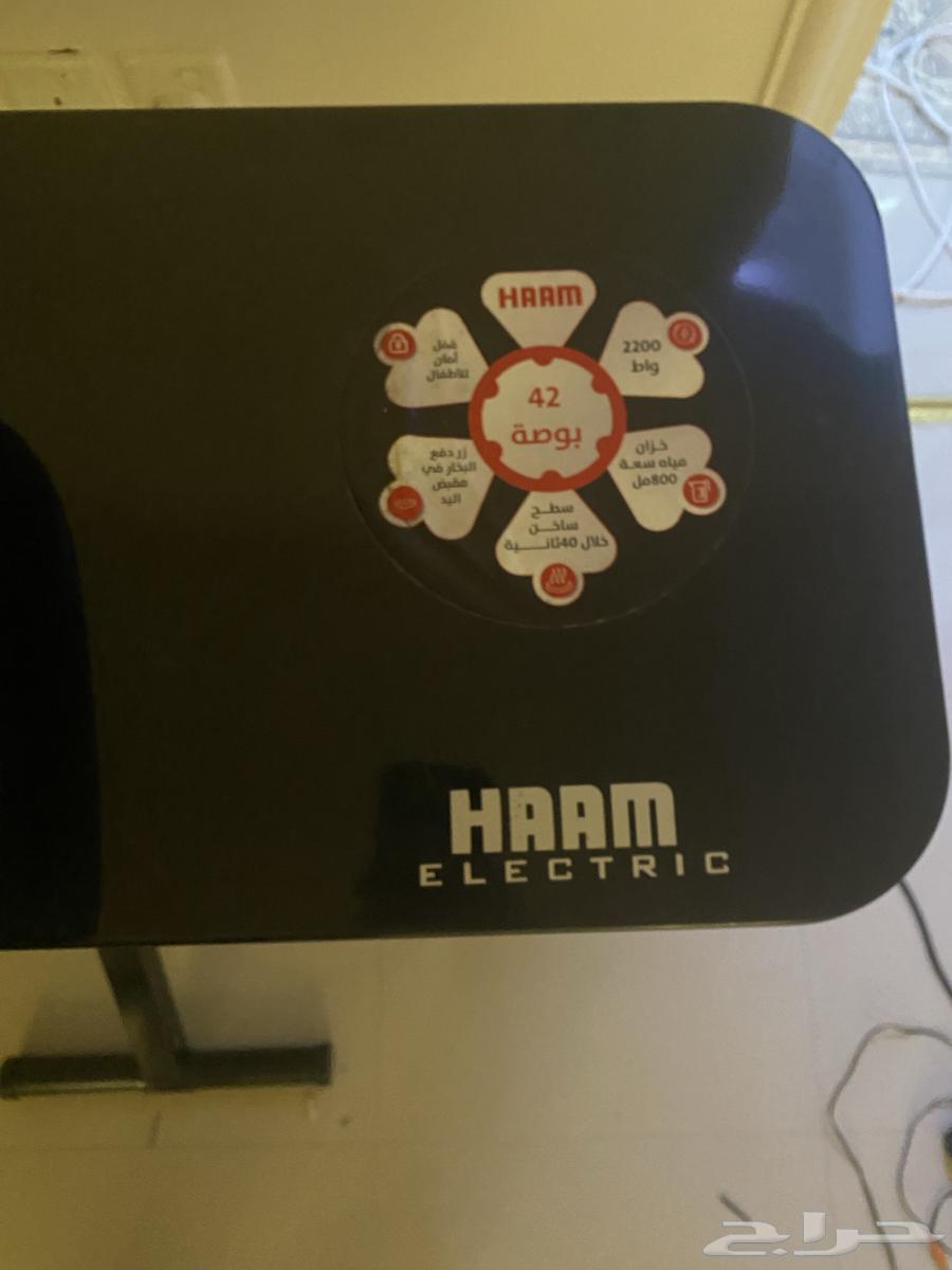 كواية هام بخار كبس منزلي 42 بوصة بشاشة لمس أسود64523430035201111