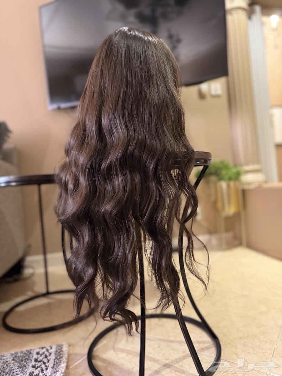 باروكة شعر مخلوط طبيعي يوصلك لباب البيت64523823798530114