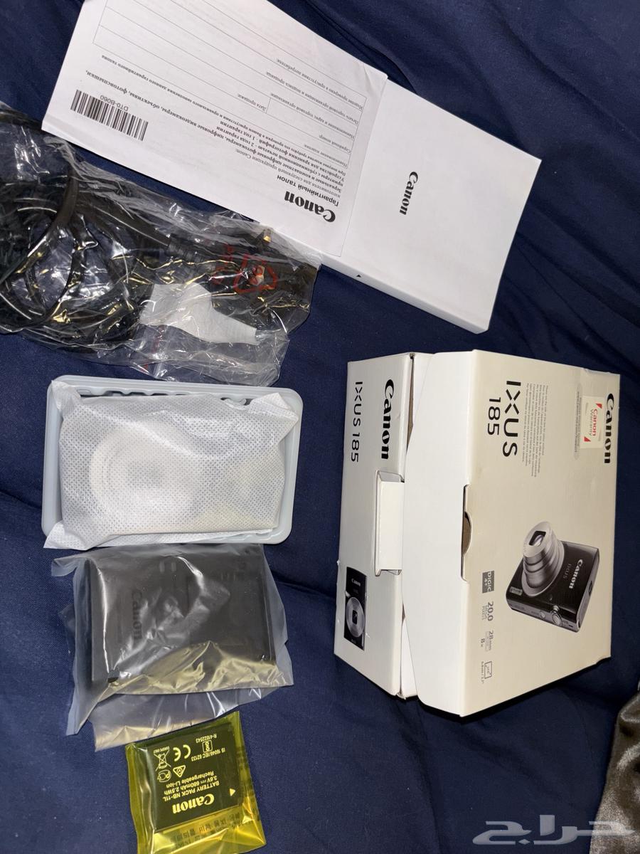 كاميرا كانون ايكسوس 185 بوينت آند شوت اسود64524587188738111