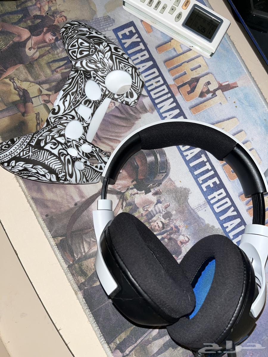 سماعة سوني فايف رايزر ومايك وكفر لليد64526496246274110