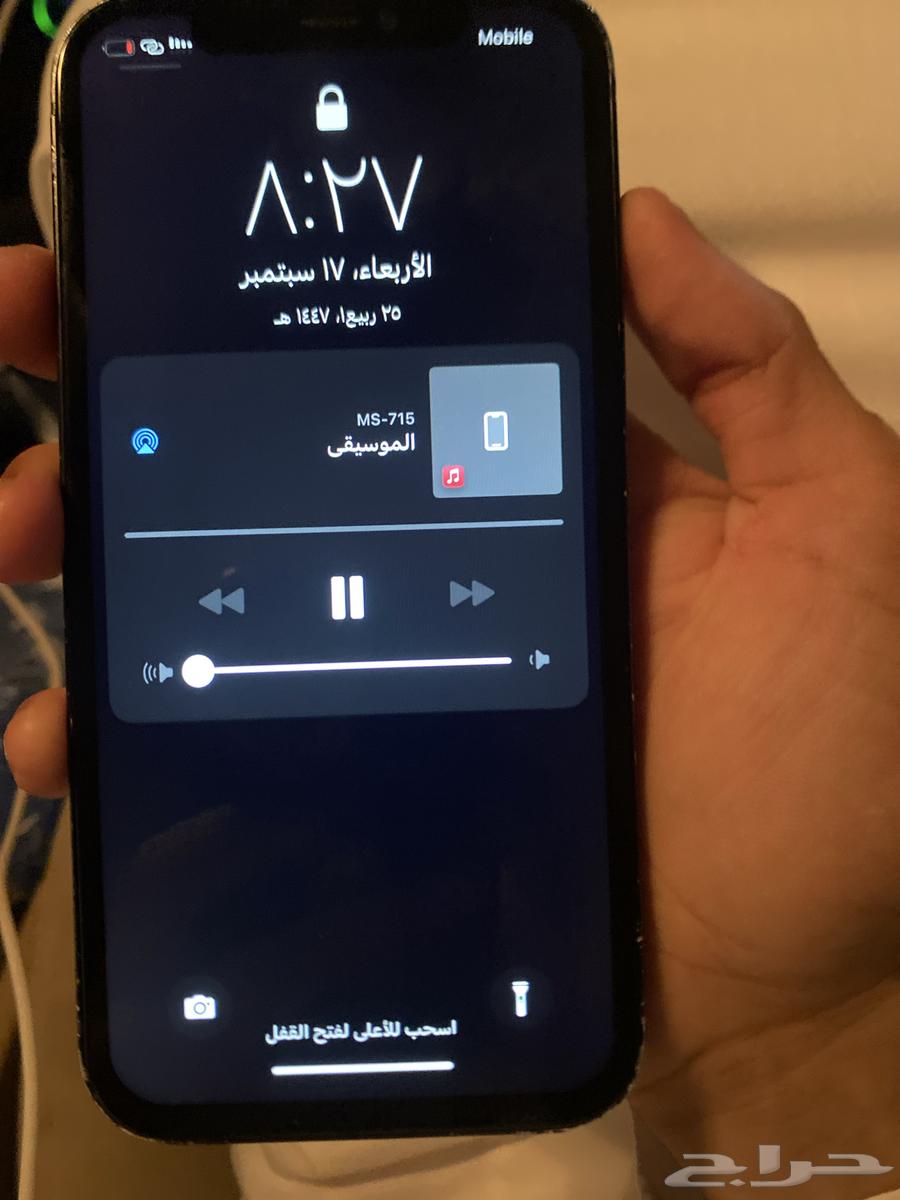 آيفون 12 للبيع مغير شاشه اصليه وبطاريه اصليه فقط على السوم64525497095937110