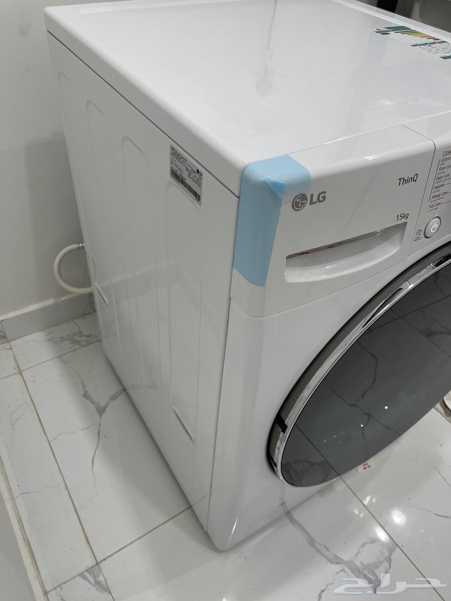 غسالة ال جي 15 كيلو شبة جديد64522795234689112