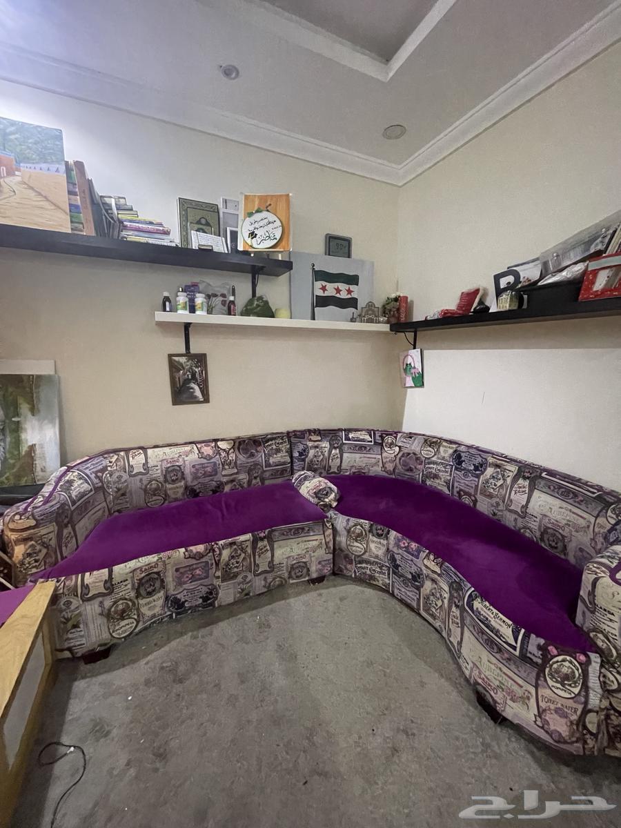 طقمين كنب مجلس وكنب صالة مستعمل 250  بشرط يشيل عاجل64522401465603111