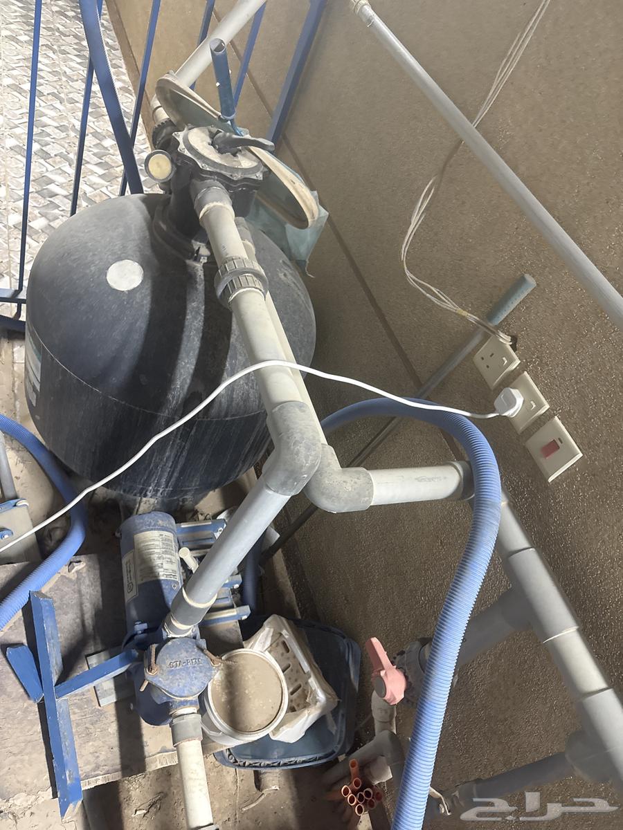 فلتر مسبح جديد استخدام قليل شبه جديد على السوم64526162003969112