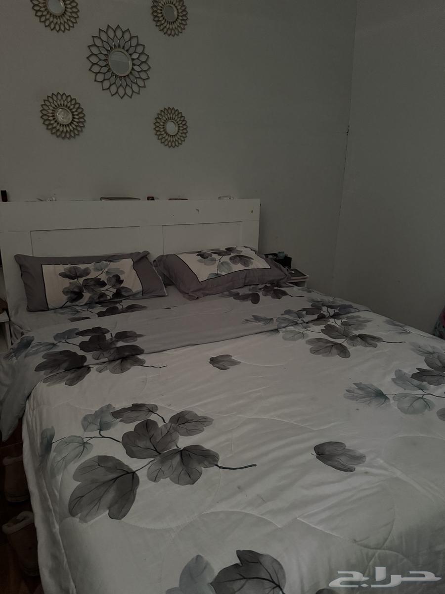 دولاب مترين حاله جيده مع سرير نفرين بدروج  تخزين تحت64522500552065110