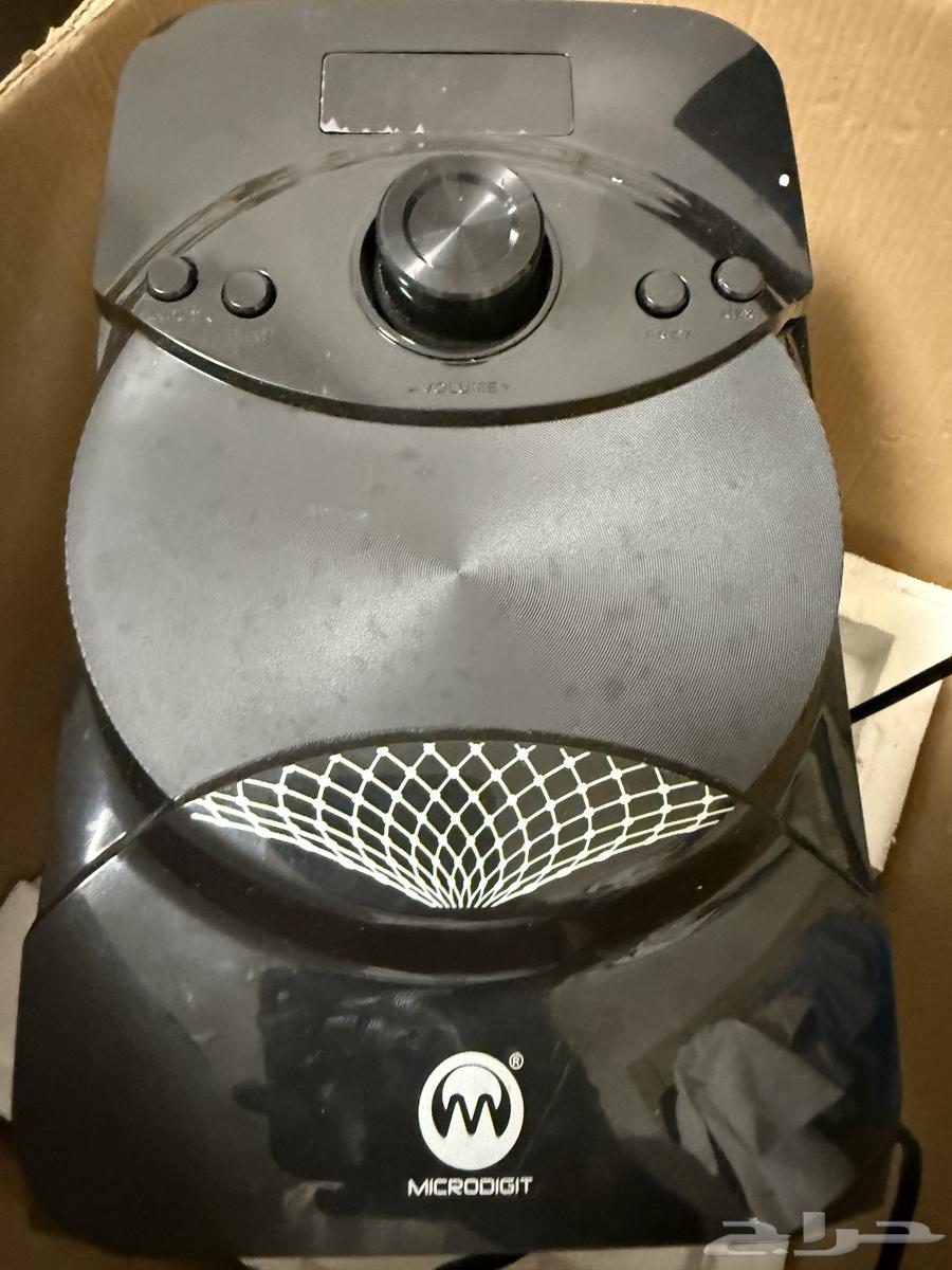 Microdigit (theater) headphones consisting of five headphones and attached to their box64525345122819112