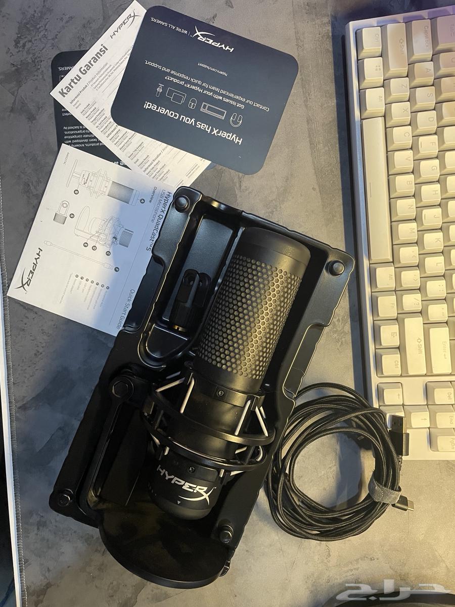 HyperX QuadCast RGB Microphone with Stand64525219732610110