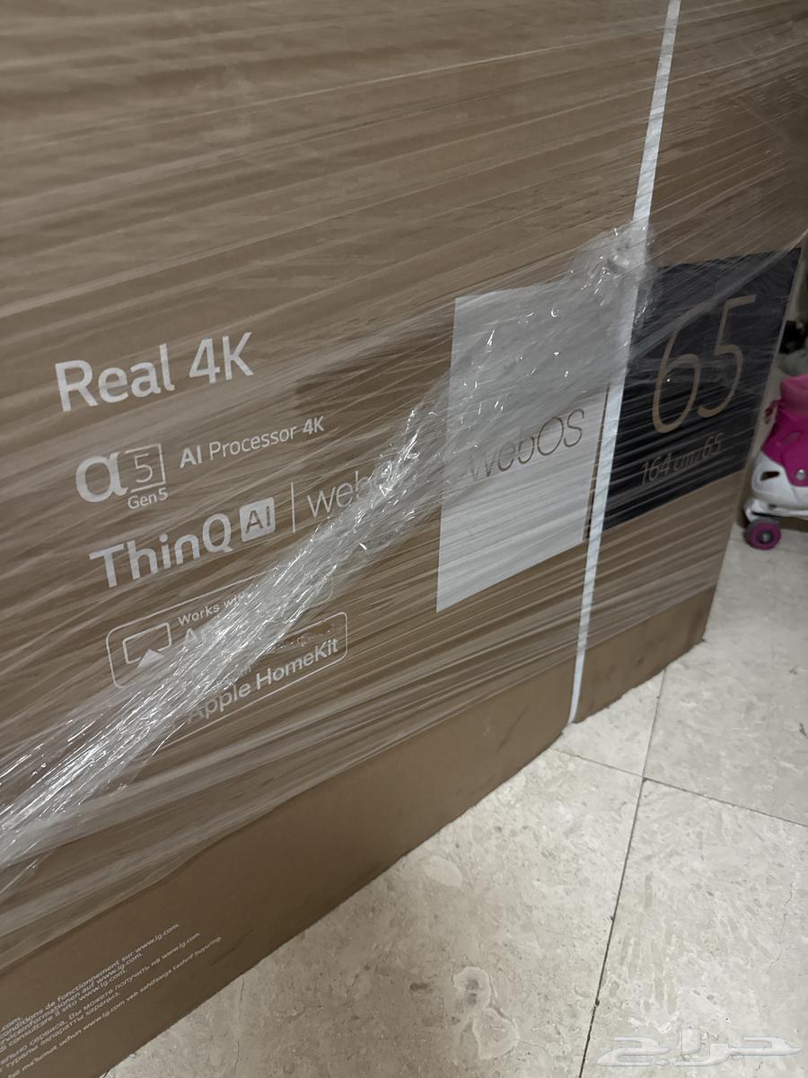 شاشة LG 65 انش جديدة بالكرتون للبيع64524462325506111