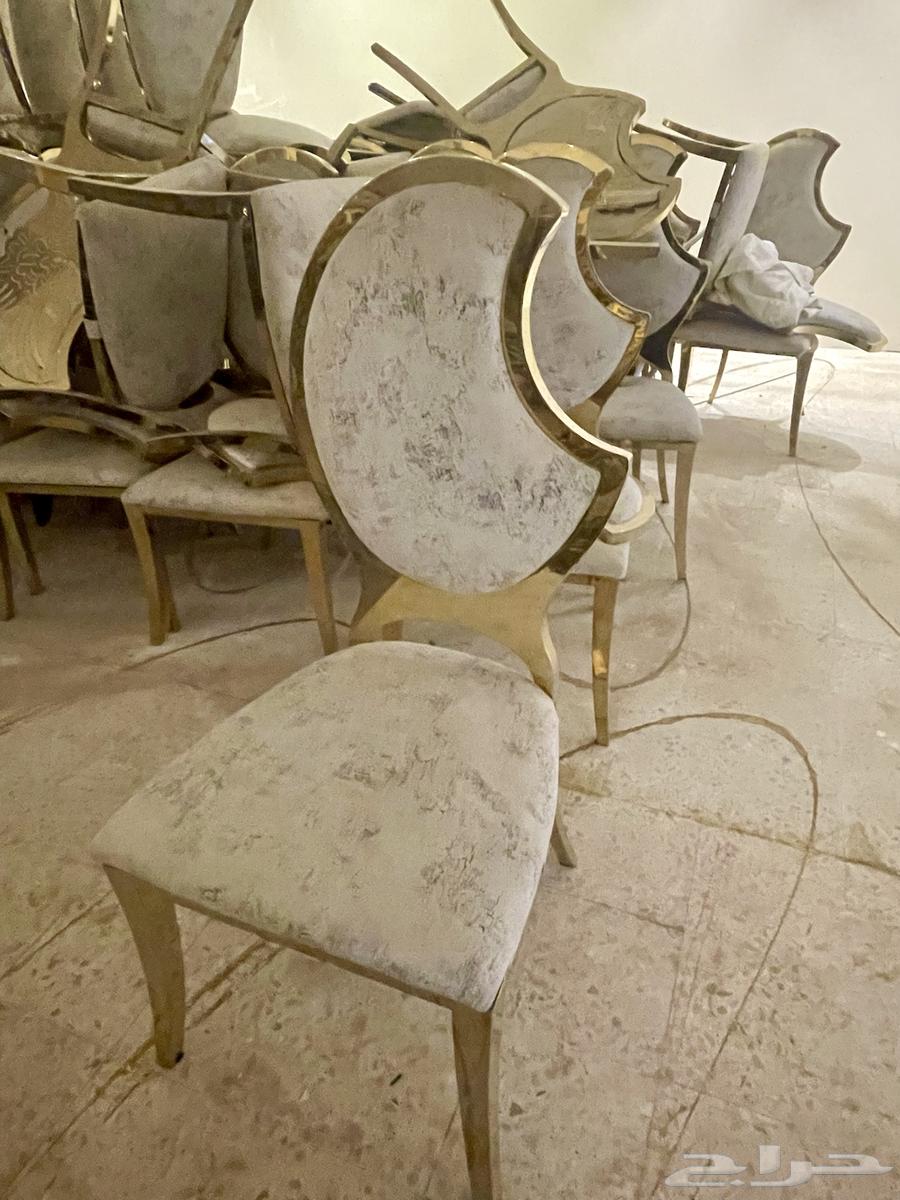 كراسي ديور استعمل نضيف عدد 150 كرسي فيما فوق64519413277058111