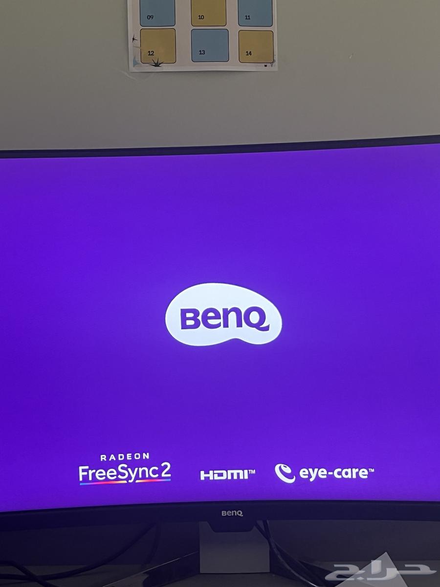 Semi-new desktop computer, BenQ 27-inch curved monitor64526037025281110