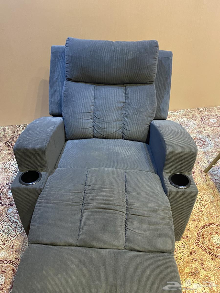 كرسي متحرك قابل للتمدد يوجد فيه جيب مخفي وحامل أكواب64524684514818113