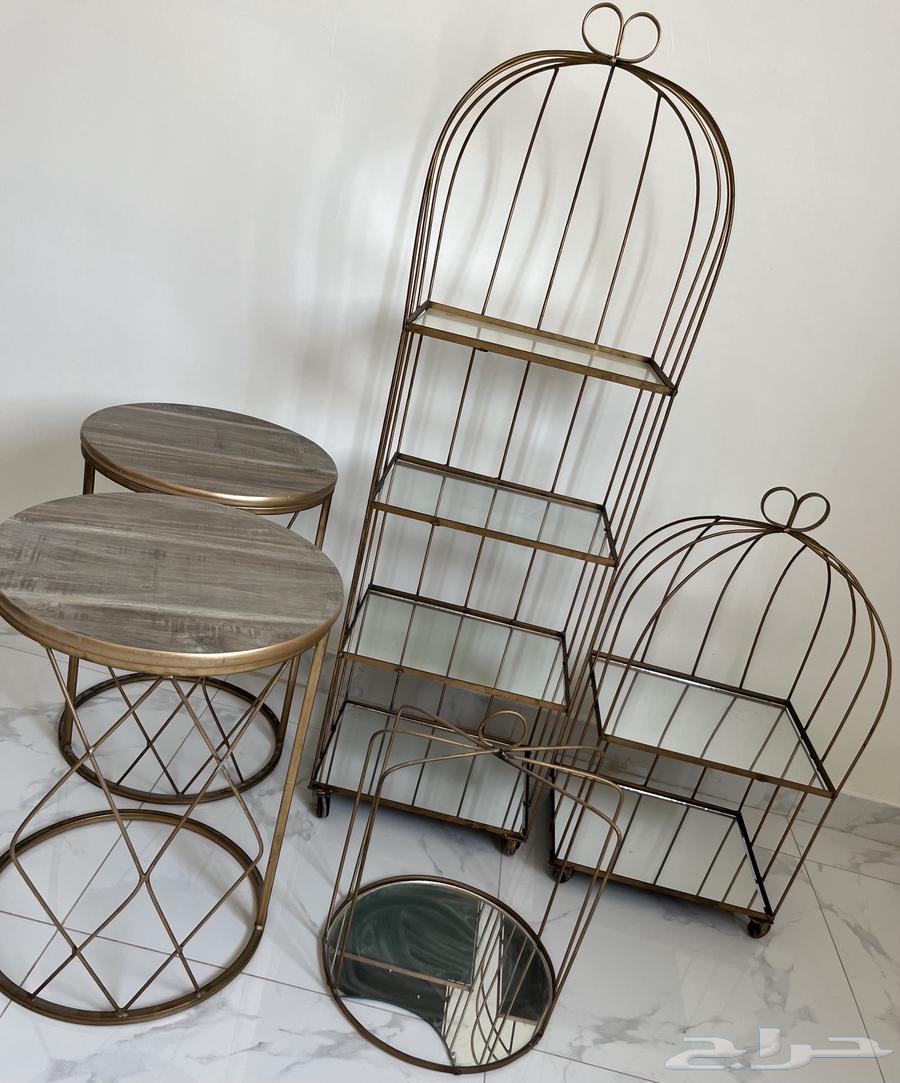 Two tables with shelves and stand64524146861955110