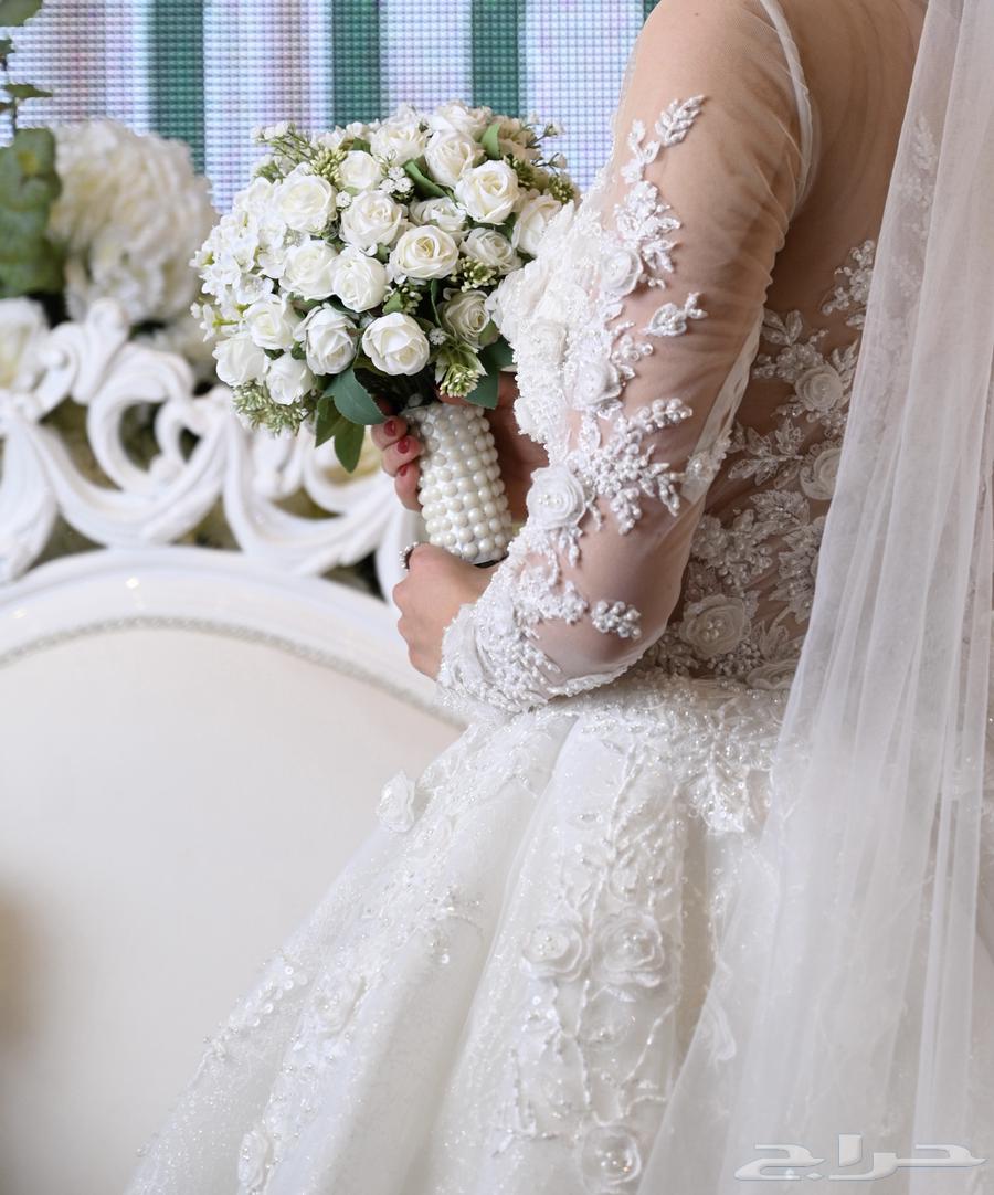 فستان زفاف حديد ونظيف من بوتيك رهيد64519427318530112