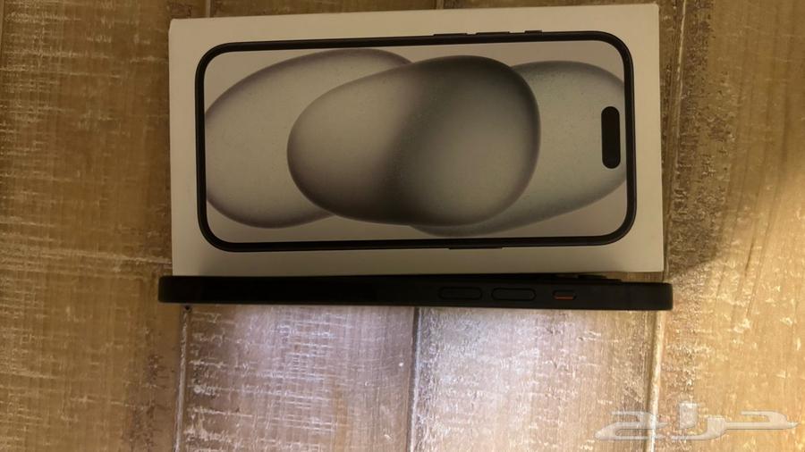 آيفون 15 نظيف بطارية 100 مع الكرتون64522401420930112