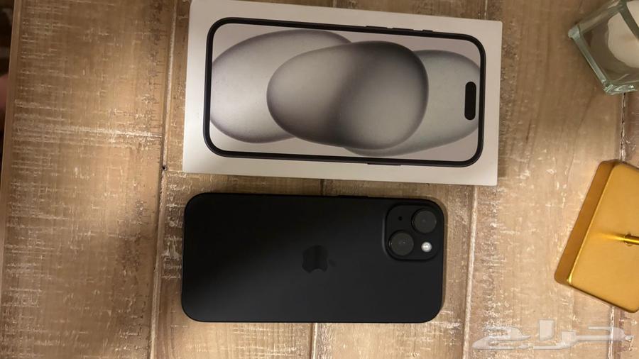 آيفون 15 نظيف بطارية 100 مع الكرتون64522401420930113