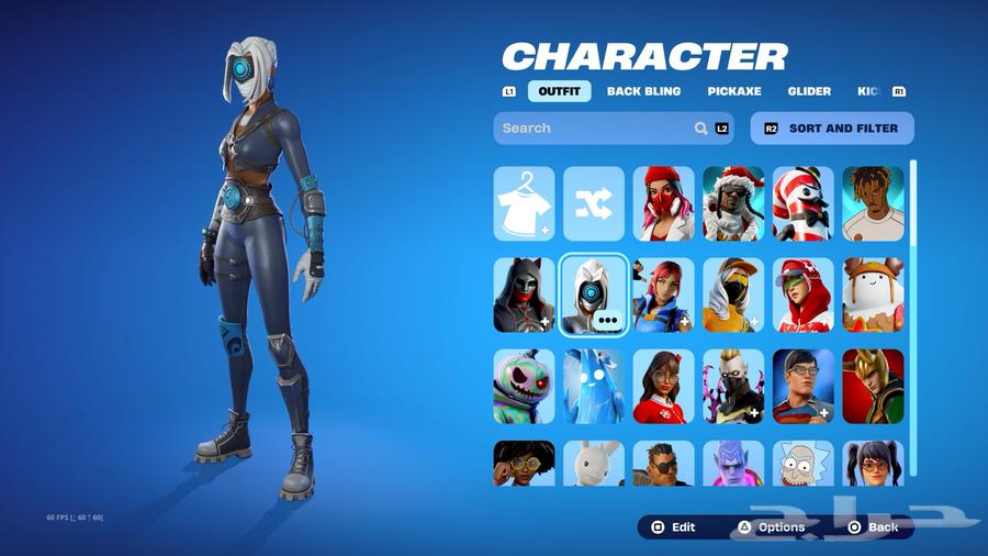 حساب فورت للبيع64520232827267111