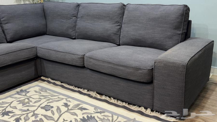 كنب ايكيا زاوية ( مستعمل )64521326334467112