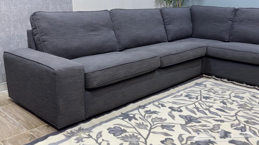 كنب ايكيا زاوية ( مستعمل )64521326334467113
