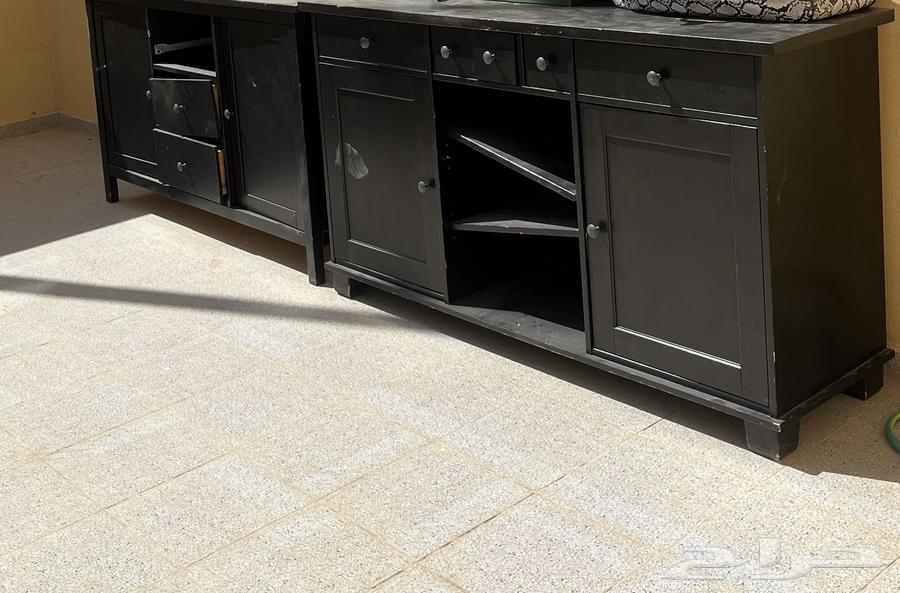 Dining table with chairs and buffet, 10 chairs64523034152195111