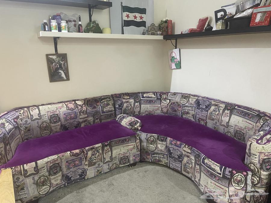 طقمين كنب مجلس وكنب صالة مستعمل 250  بشرط يشيل عاجل64522401465603113