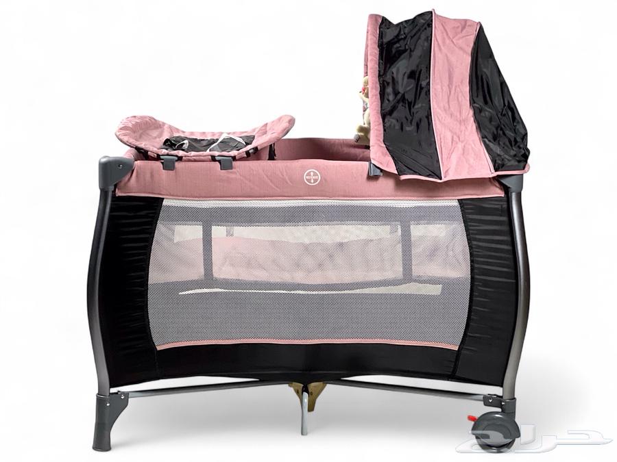 محبس مواليد مع باب جانبي - محبس للأطفال مع مظلة وألعاب64523991759362111