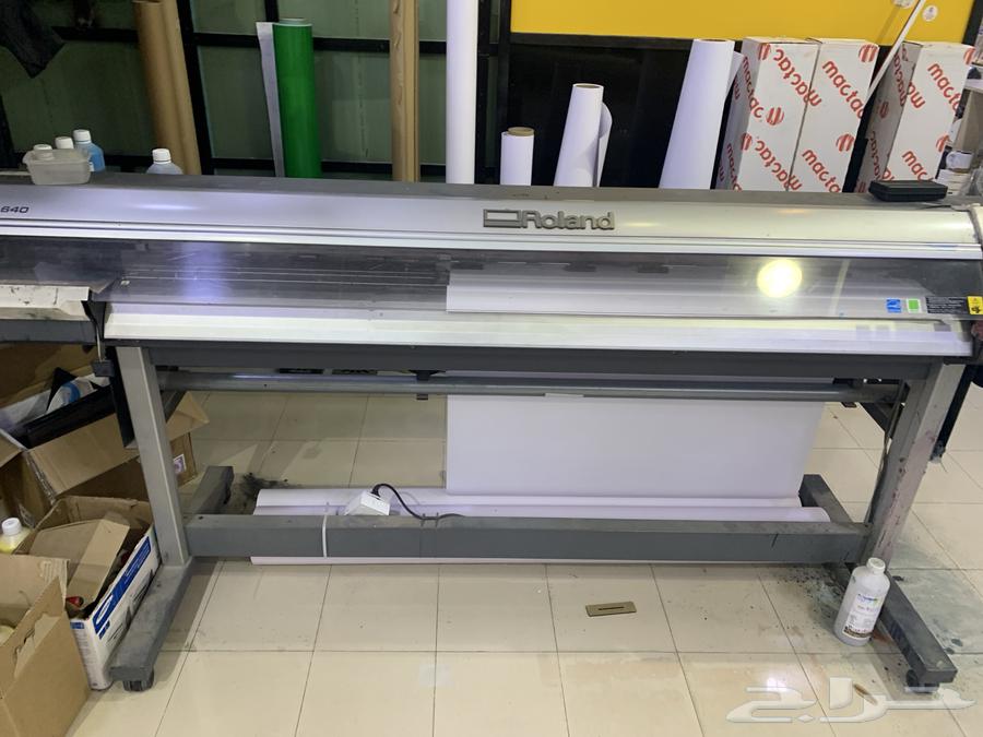 ماكينةROLAND طباعة لمحلات الدعاية والاعلان64526648330881110