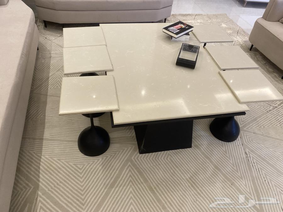 كنب جديد خالي من الكسور و طاولات64523991850499113