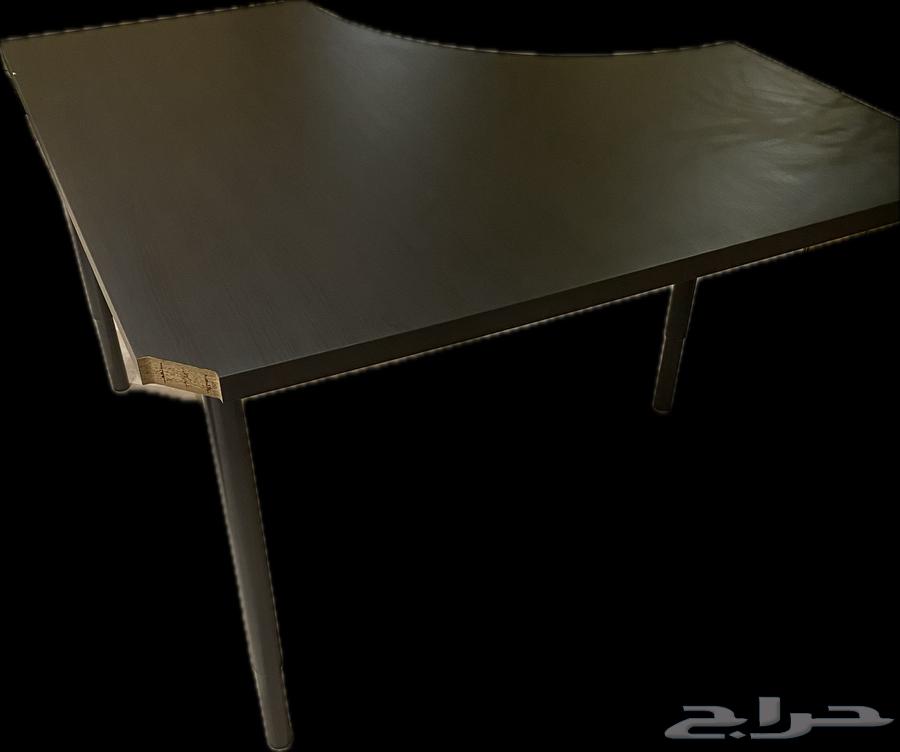 مكتب ايكيا اسود زاوية64521040608003111