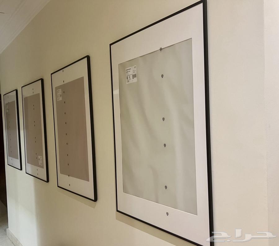 برواز اسود 4 حبات Black Frame 4 pieces64527067111681111