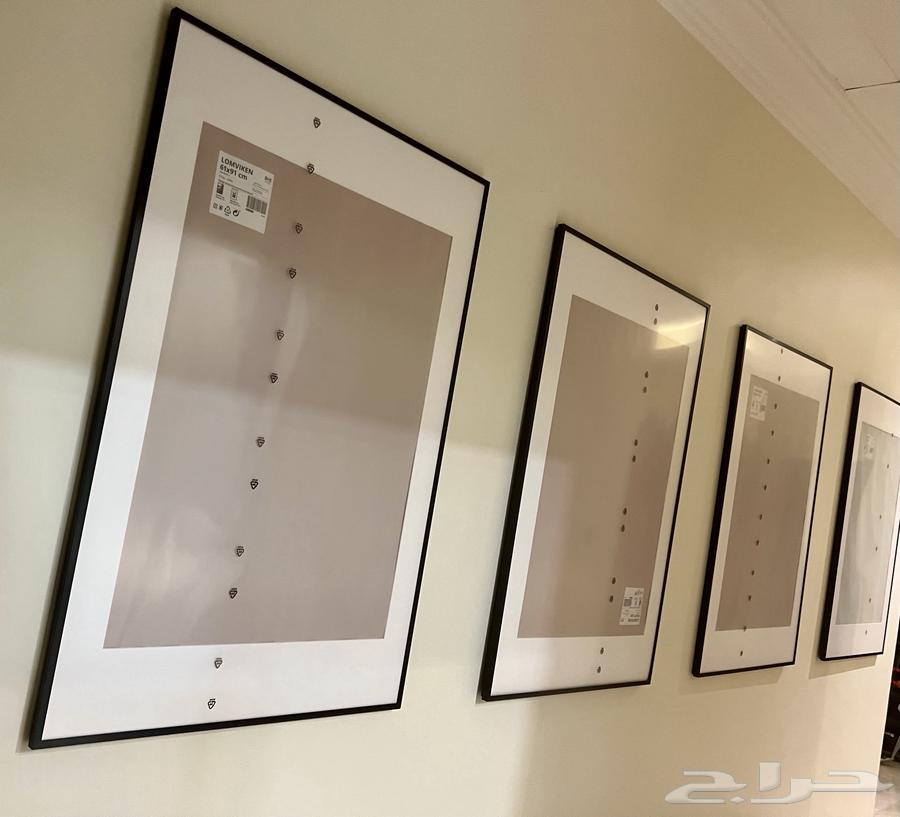 برواز اسود 4 حبات Black Frame 4 pieces64527067111681110