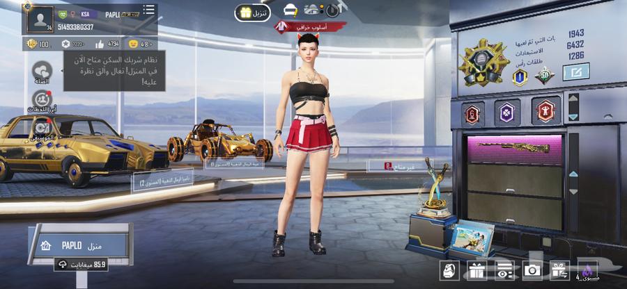 حساب ببجي للبيع64524238756994112