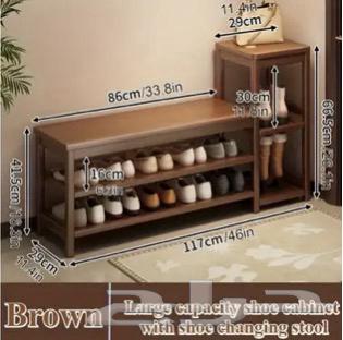 خزانة احذيه مع مقعد64522245373057110