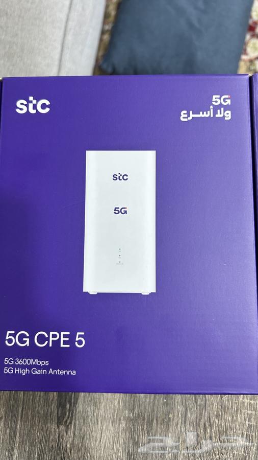 stc 5g CPE 5 new WiFi modem in original unopened box64525345130625110