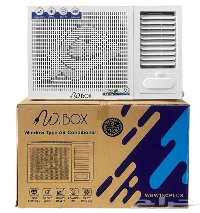 مكيف دبليو بكس شباك 18 وحده64526537878787110