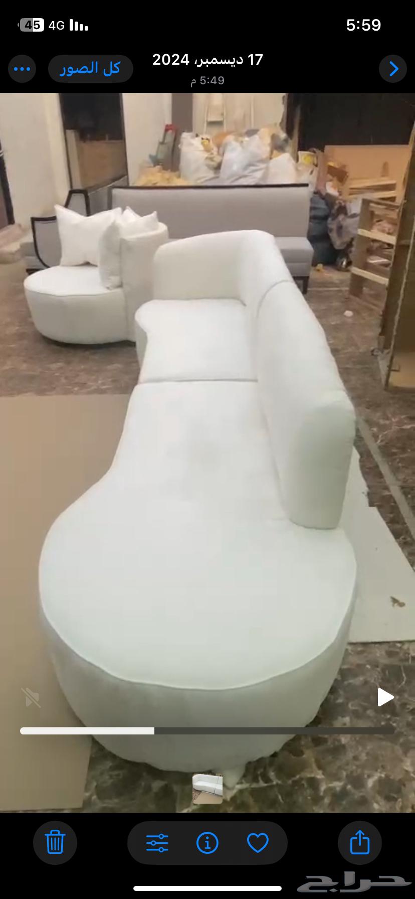 كنب صاله جديد استخدام خفيف لمدة شهر64520062715906112