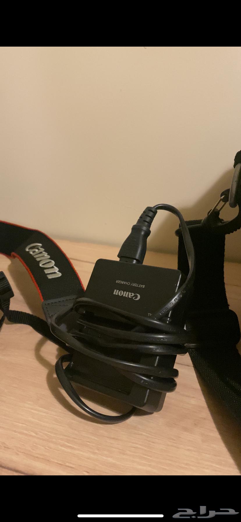 كاميرا كانون 600D مع عدسة وشاحن وشنطة   نظيفة جدا64525524329858112
