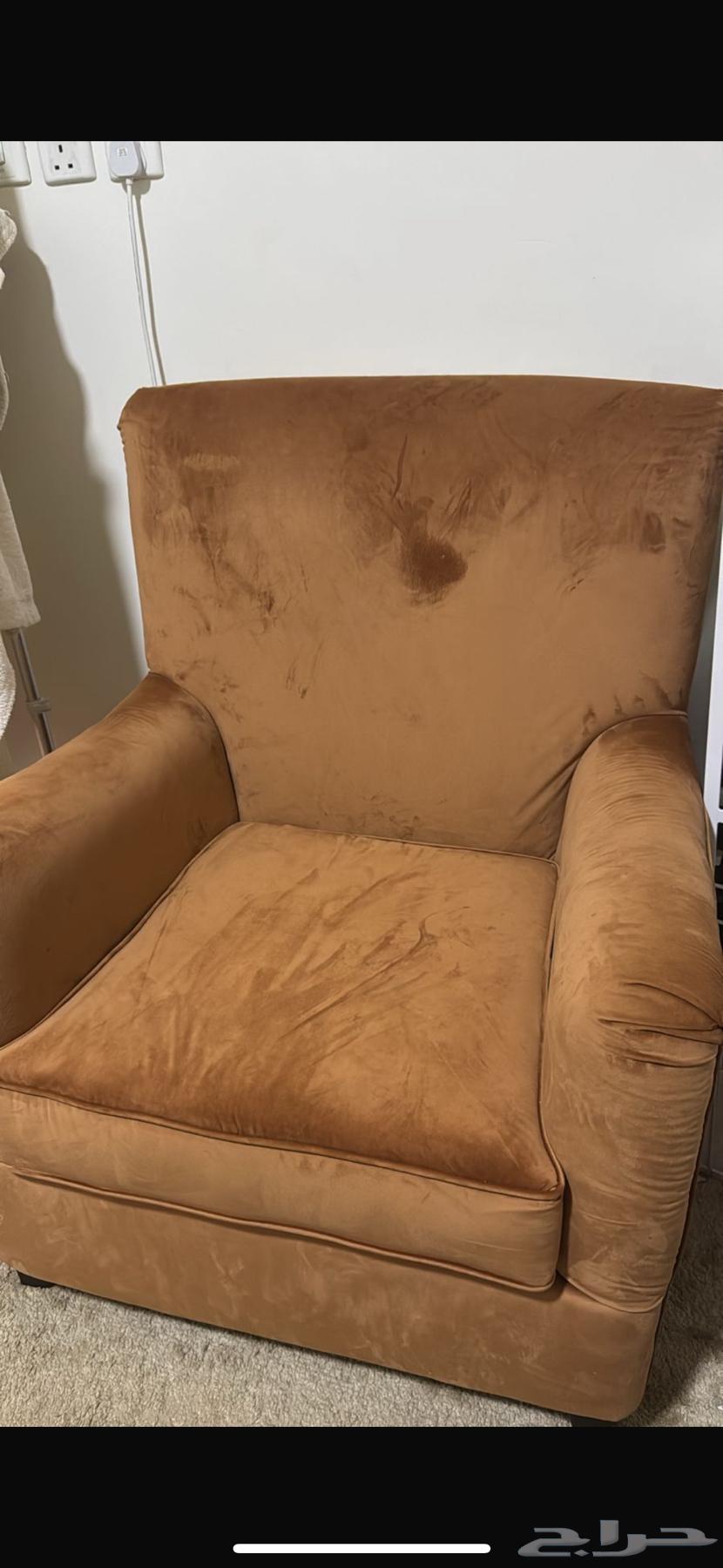 كنب مفرده شبه جديده64519836218755110