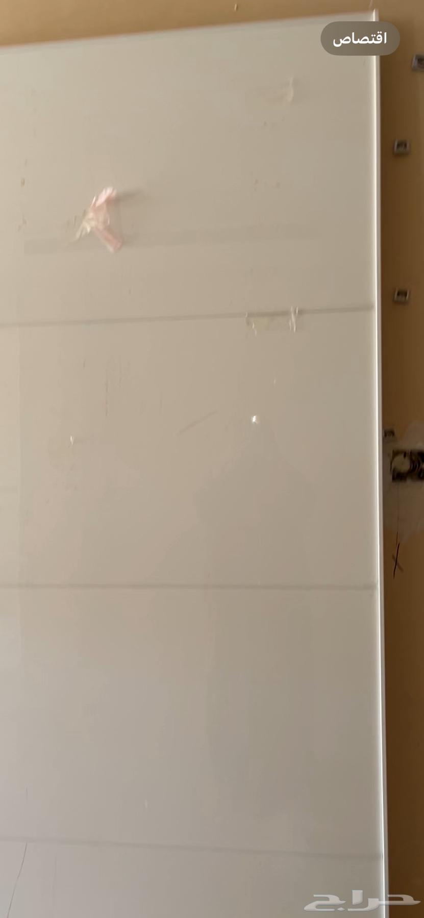 عرض باب سحاب اللون ابيض من ايكيا فقط الباب مع الادوات64524178478977110