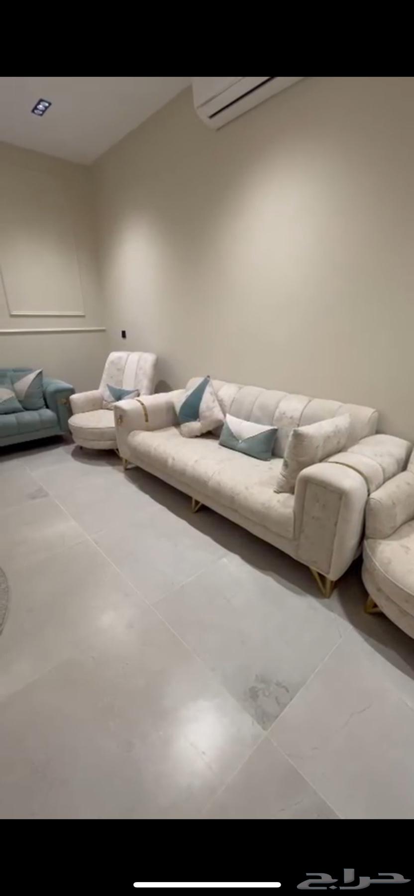 كنب شبه جديد تفصيل إسفنج ألترا افضل نوع64519850623489114