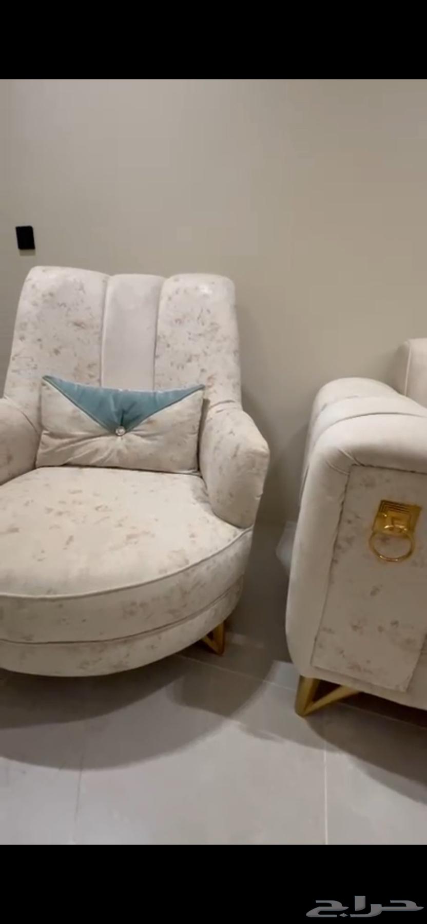 كنب شبه جديد تفصيل إسفنج ألترا افضل نوع64519850623489113