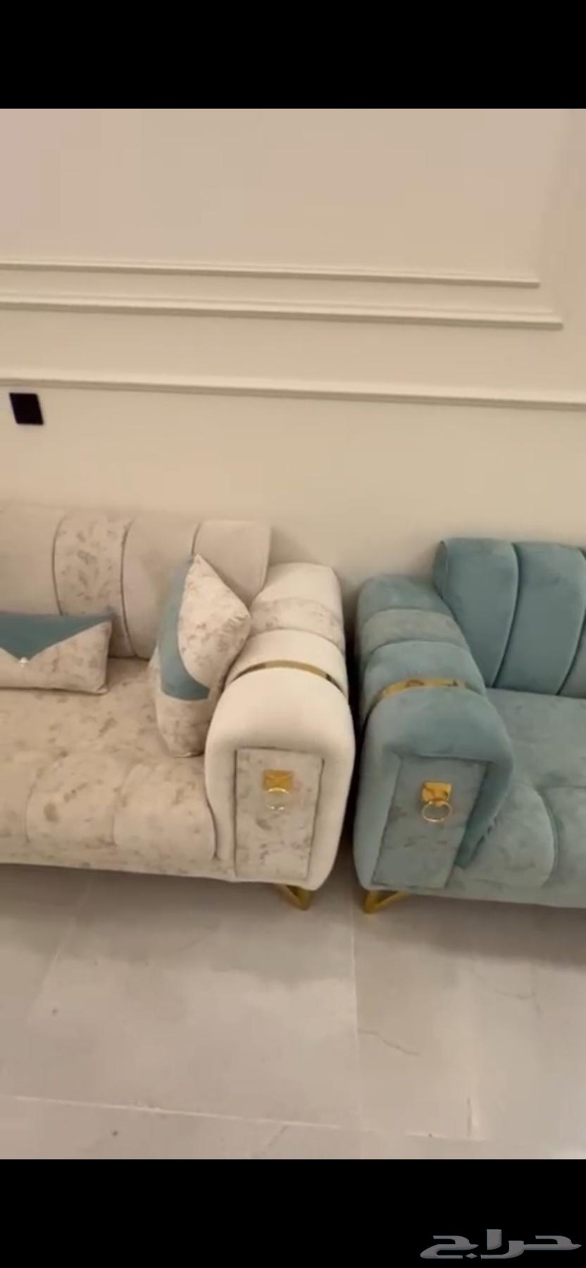 كنب شبه جديد تفصيل إسفنج ألترا افضل نوع64519850623489112