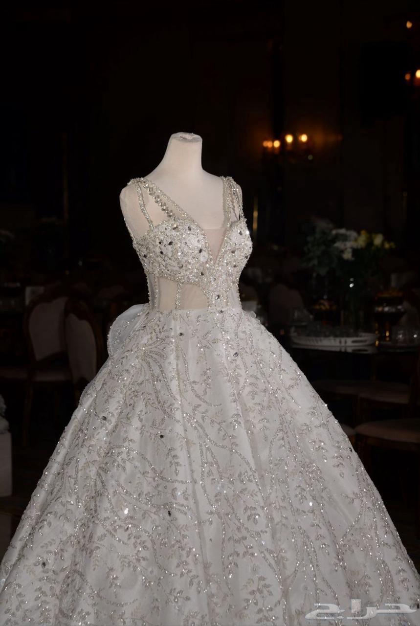 فستان عروس مشغول لنظيف للبيع64526467706625114