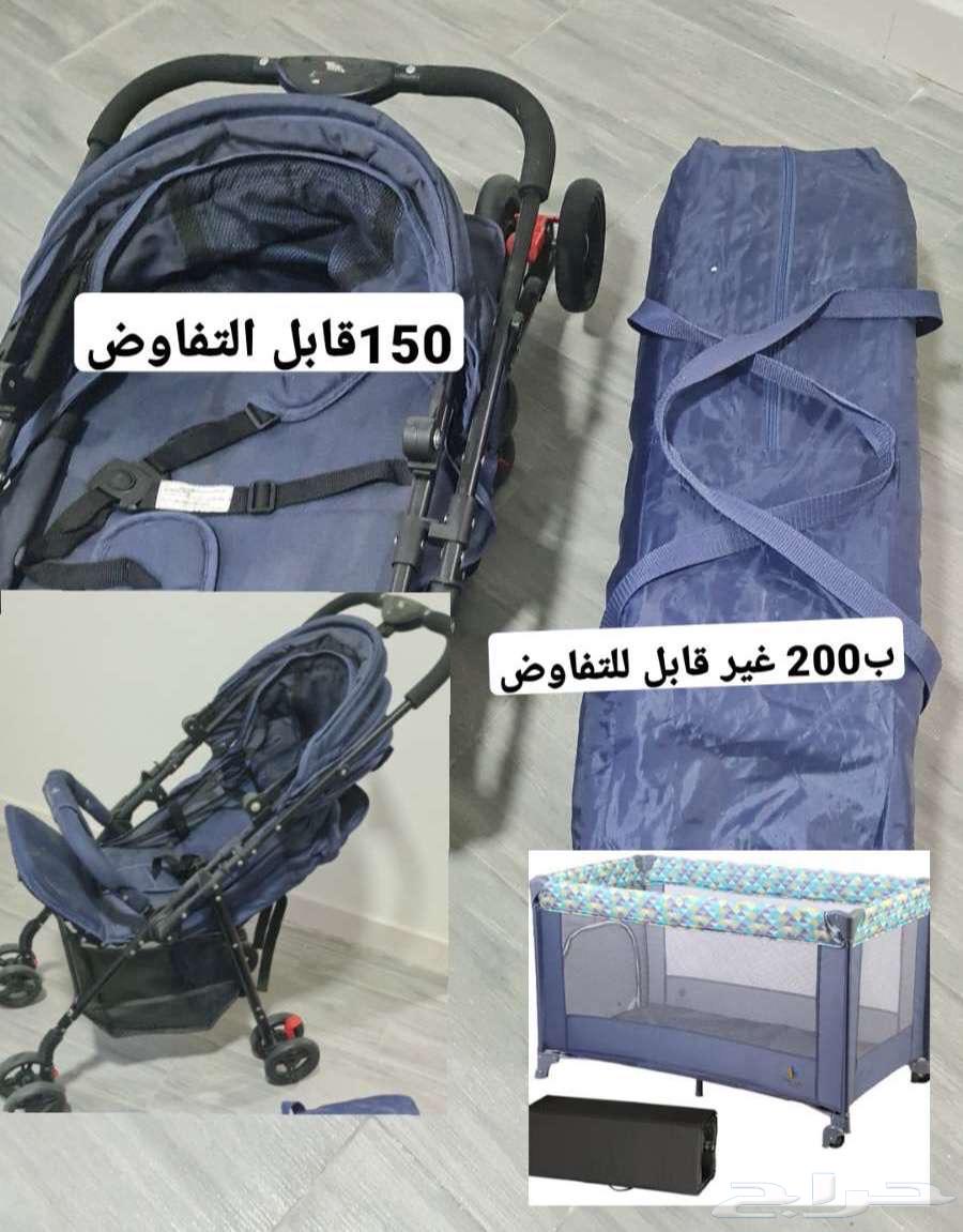 اجهزه وسرير اطفال وعربيه64519666976514110