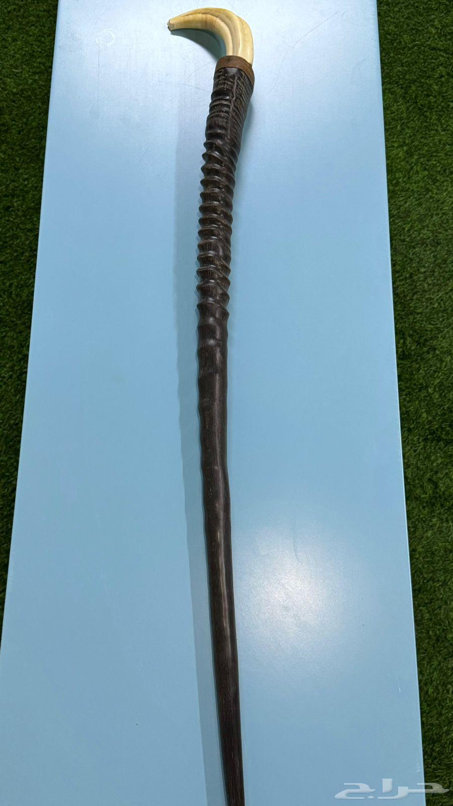 Antique cane with oryx horn handle, no defects64519667022338111