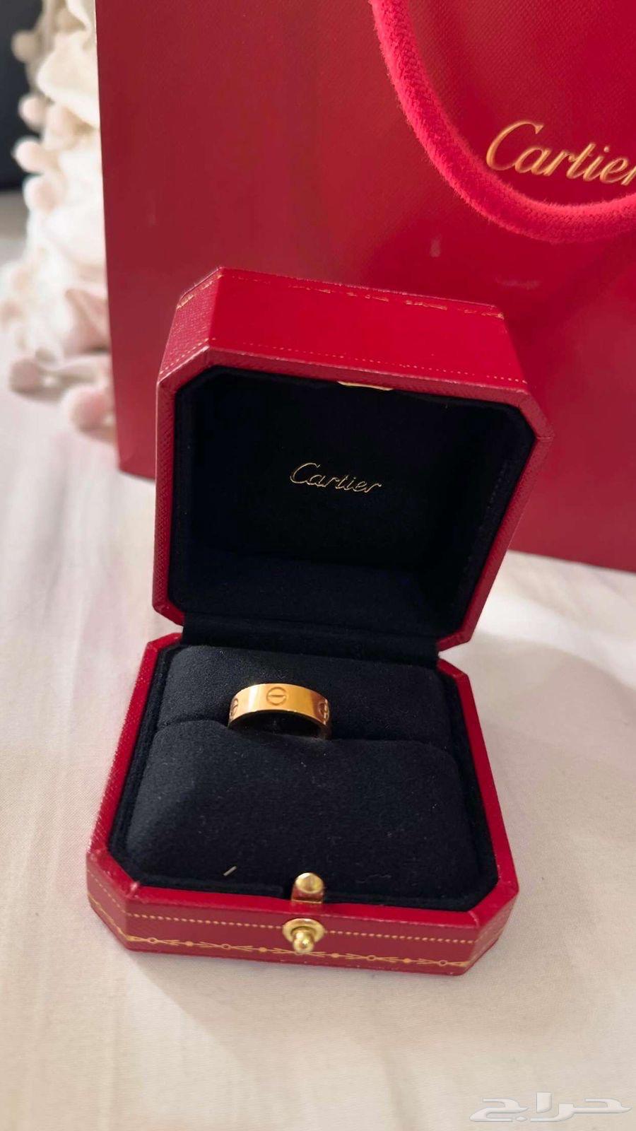 خاتم كارتييه للبيع اصلي64526482078339110