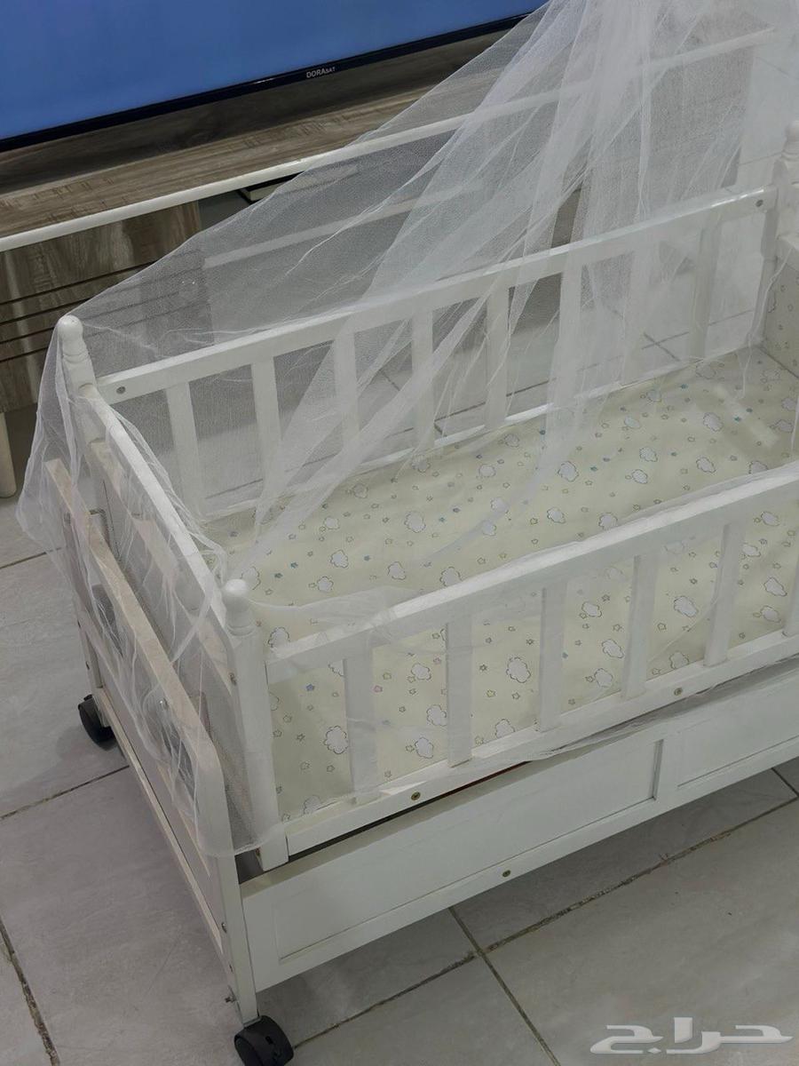 سرير أطفال خشب جديد64524020333059113